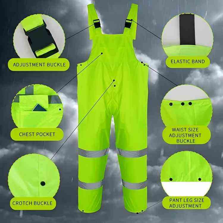 Reflective raincoat 0509034