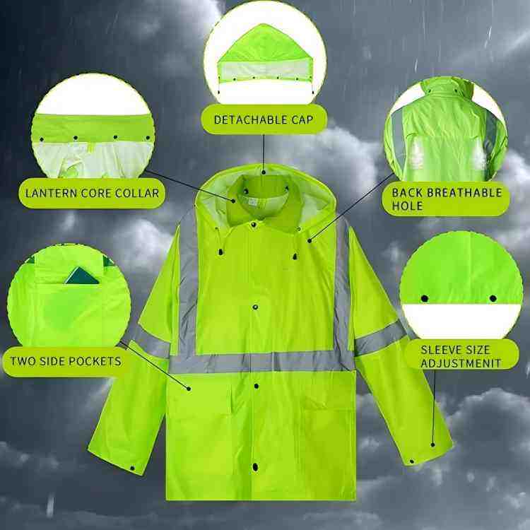 Reflective raincoat 0509034