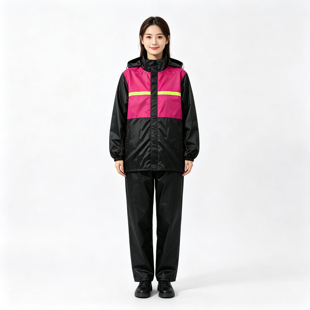 Reflective raincoat 0509036