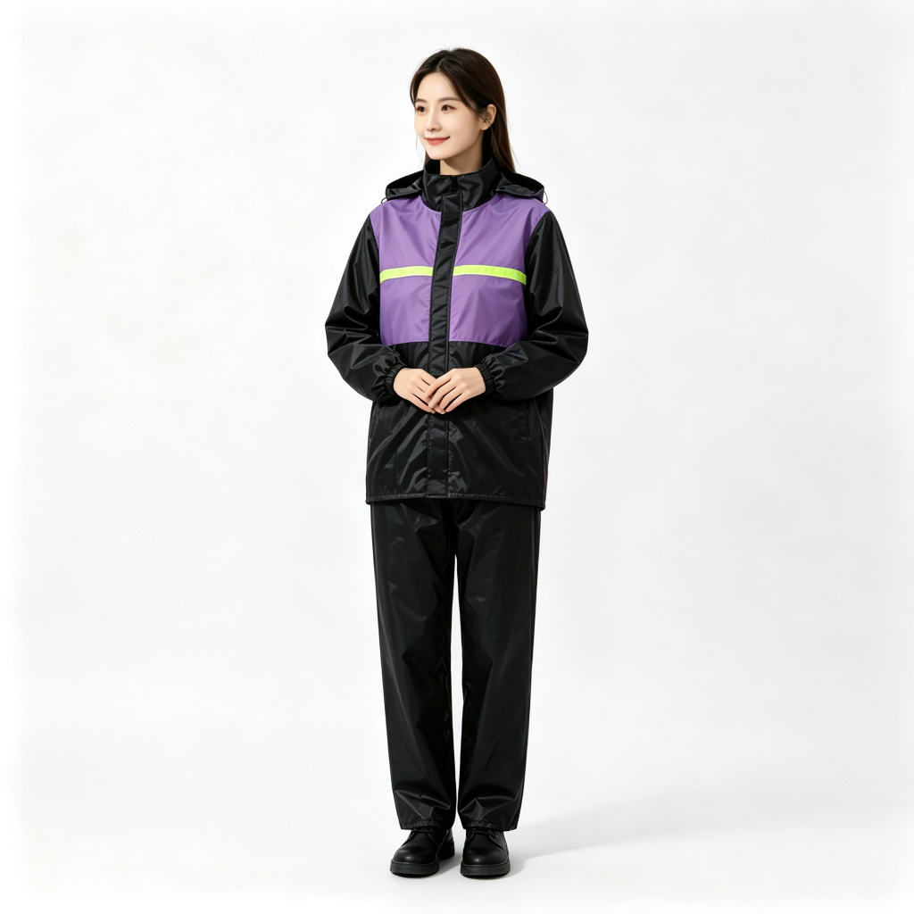 Reflective raincoat 0509036