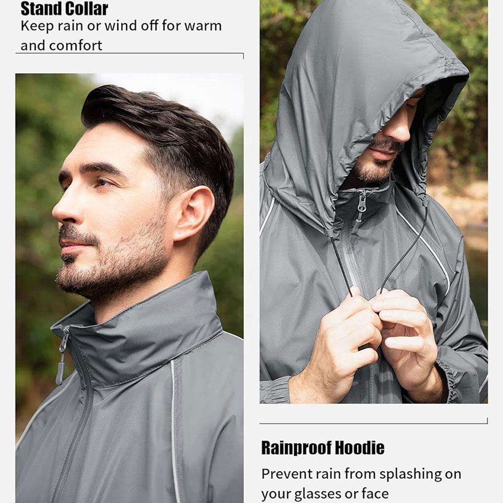 Reflective raincoat 0509039