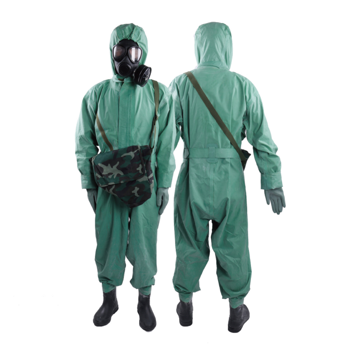Acid and alkali resistant chemical protective suit 0502007