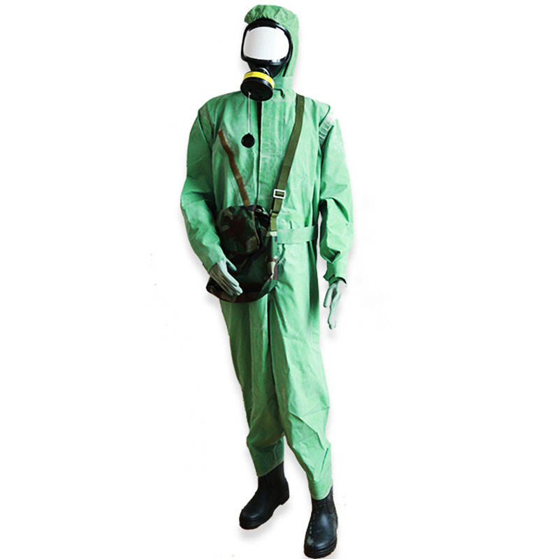 Acid and alkali resistant chemical protective suit 0502007