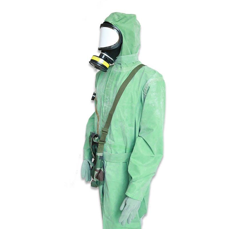 Acid and alkali resistant chemical protective suit 0502007