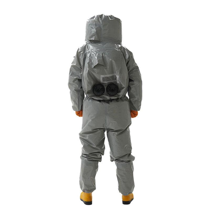 Acid and alkali resistant chemical protective suit 0502009