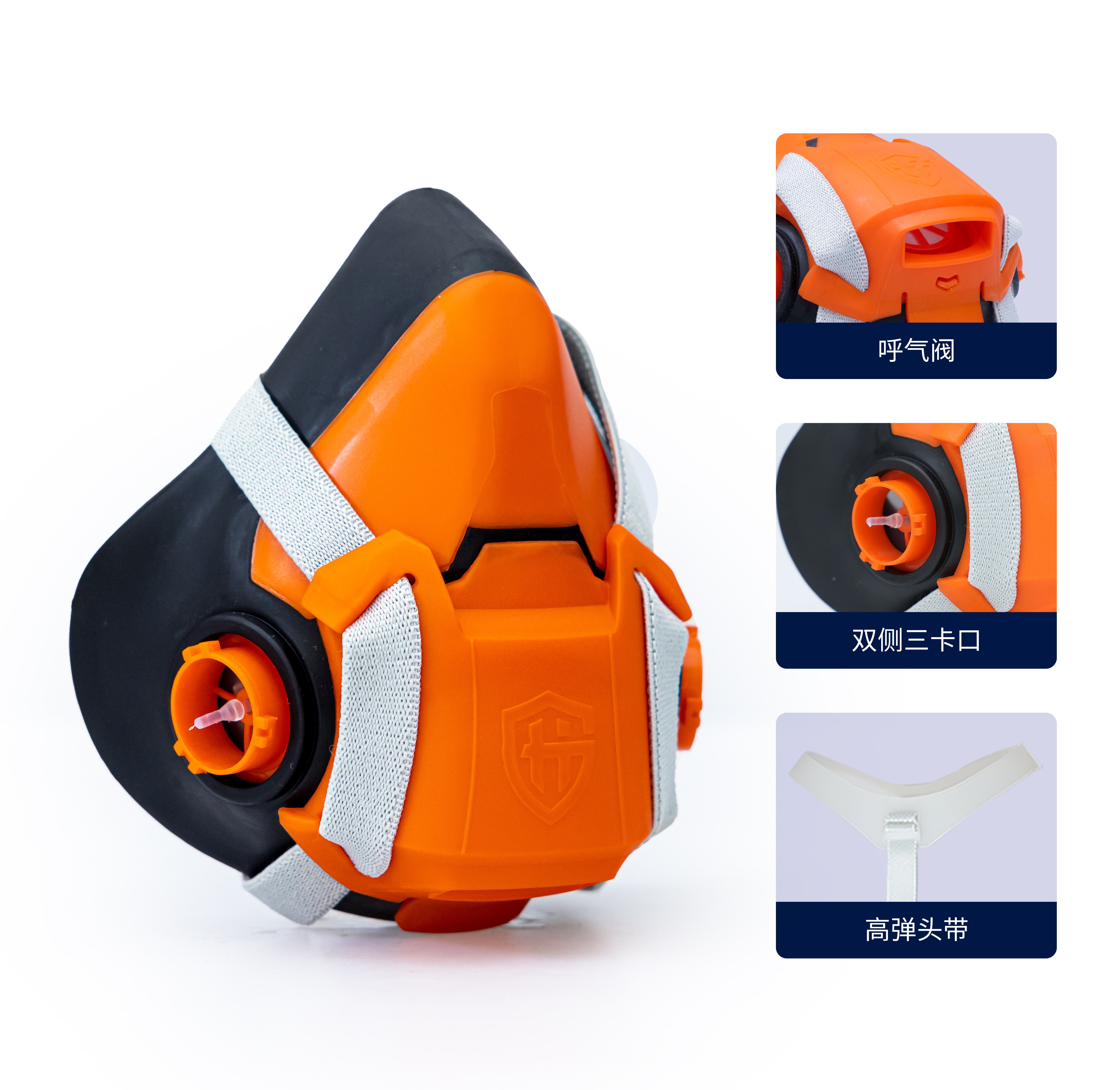 Dust and gas half-mask  0304001