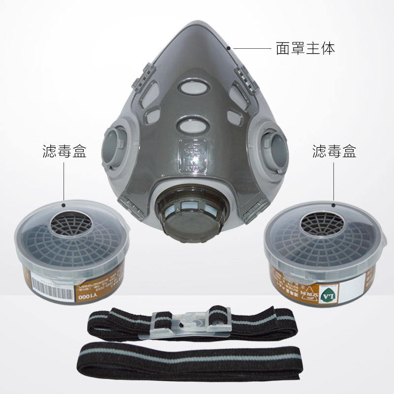 Dust and gas half-mask 0304011