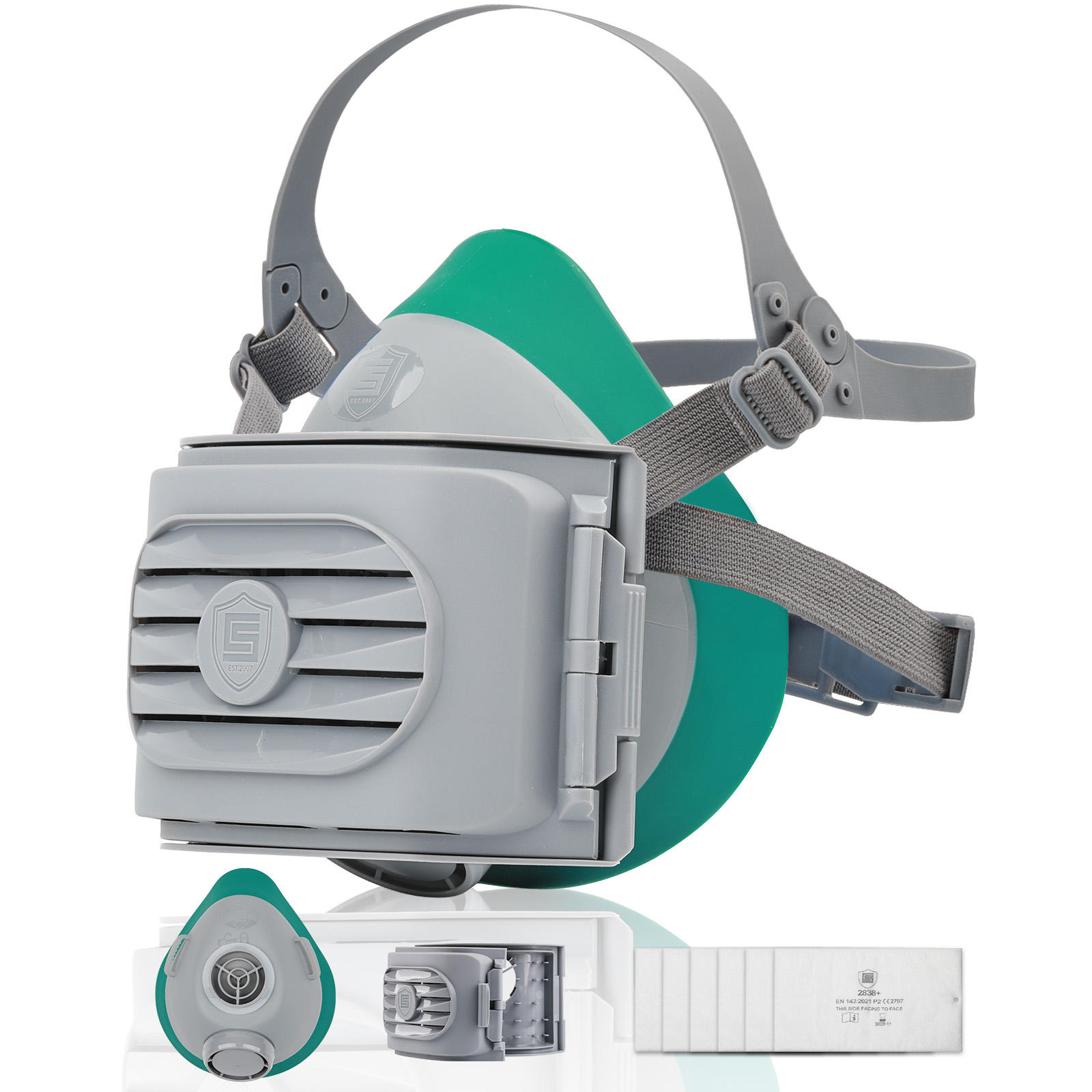 Dust and gas half-mask 0304013