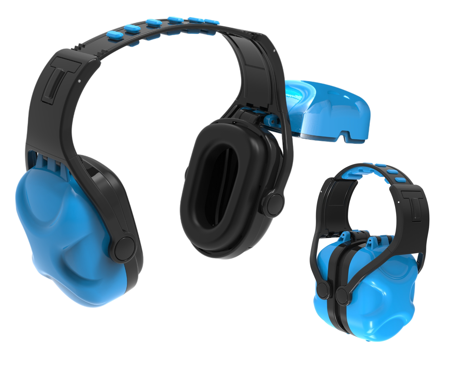 Folding soundproof ear cups 0405010