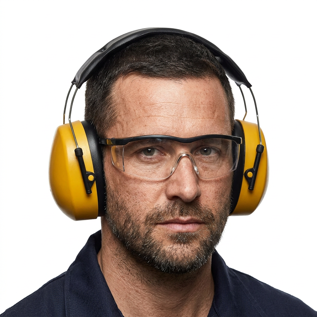 Folding soundproof ear cups 0405012