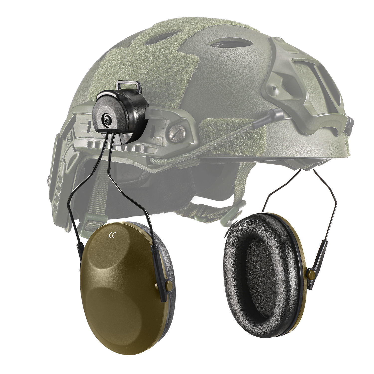 Ear cups for safety helmets 0406009