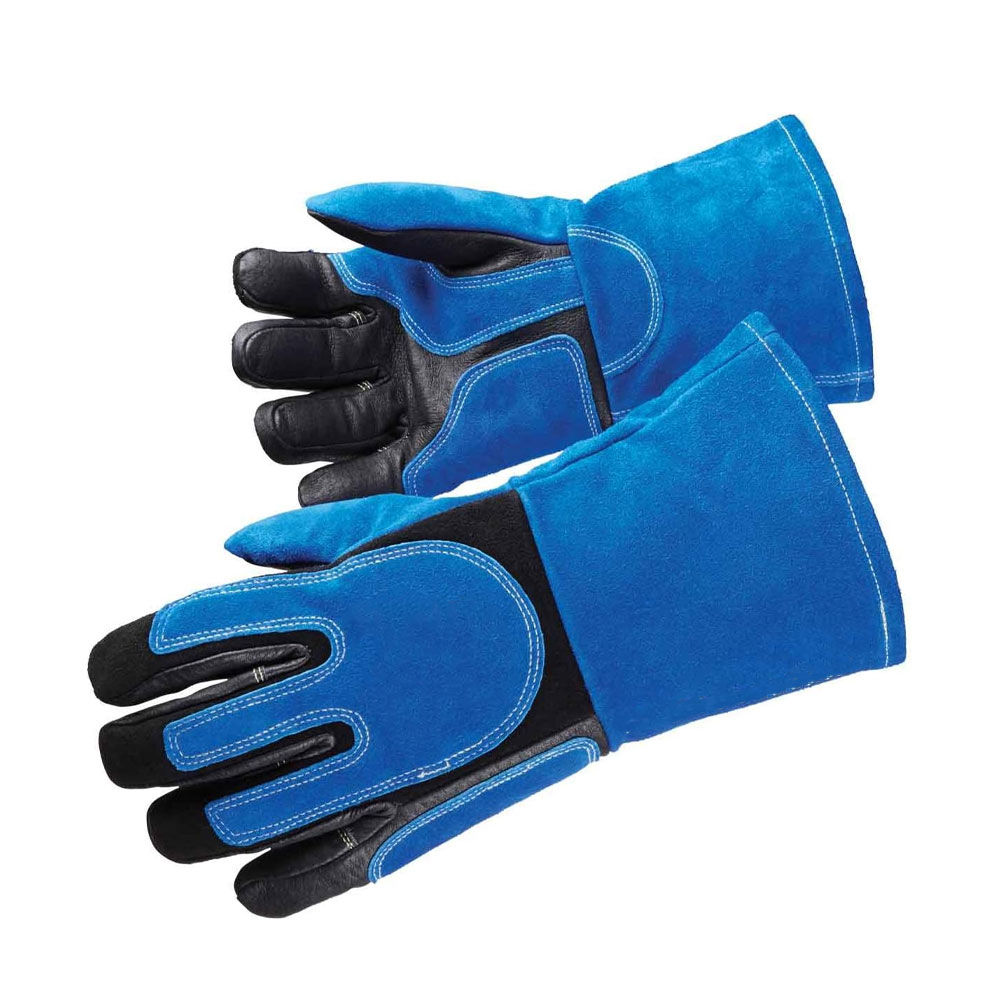 Welded leather gloves 0606010