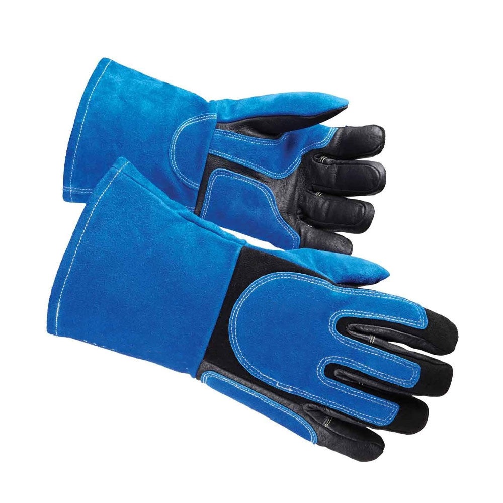 Welded leather gloves 0606010