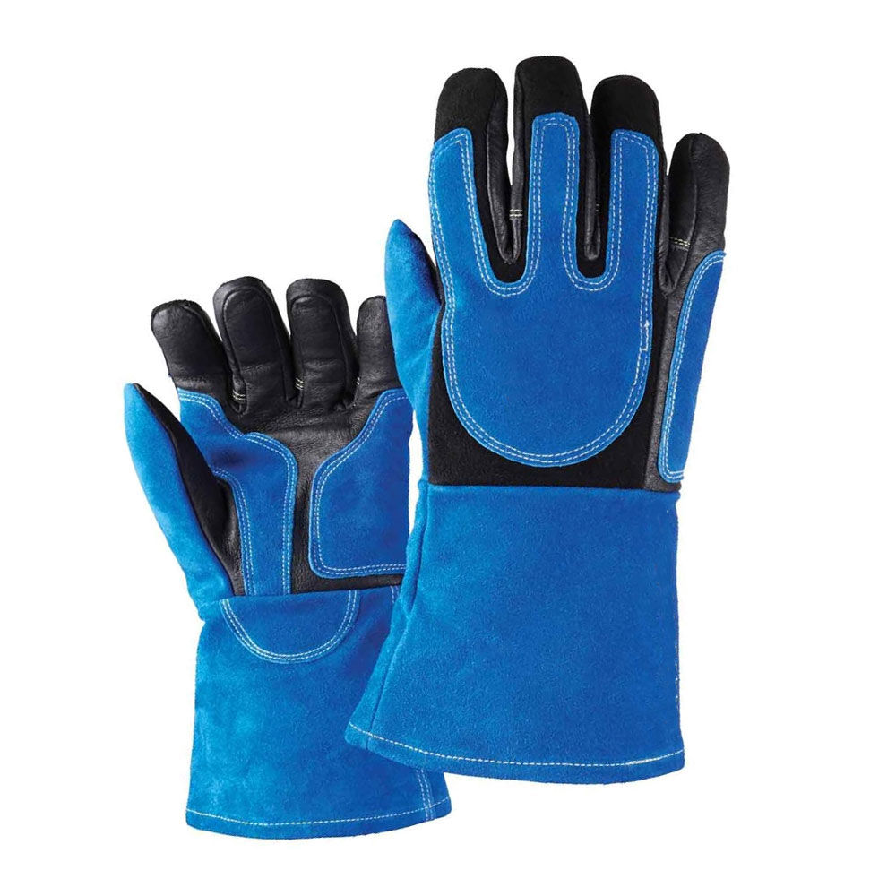 Welded leather gloves 0606010