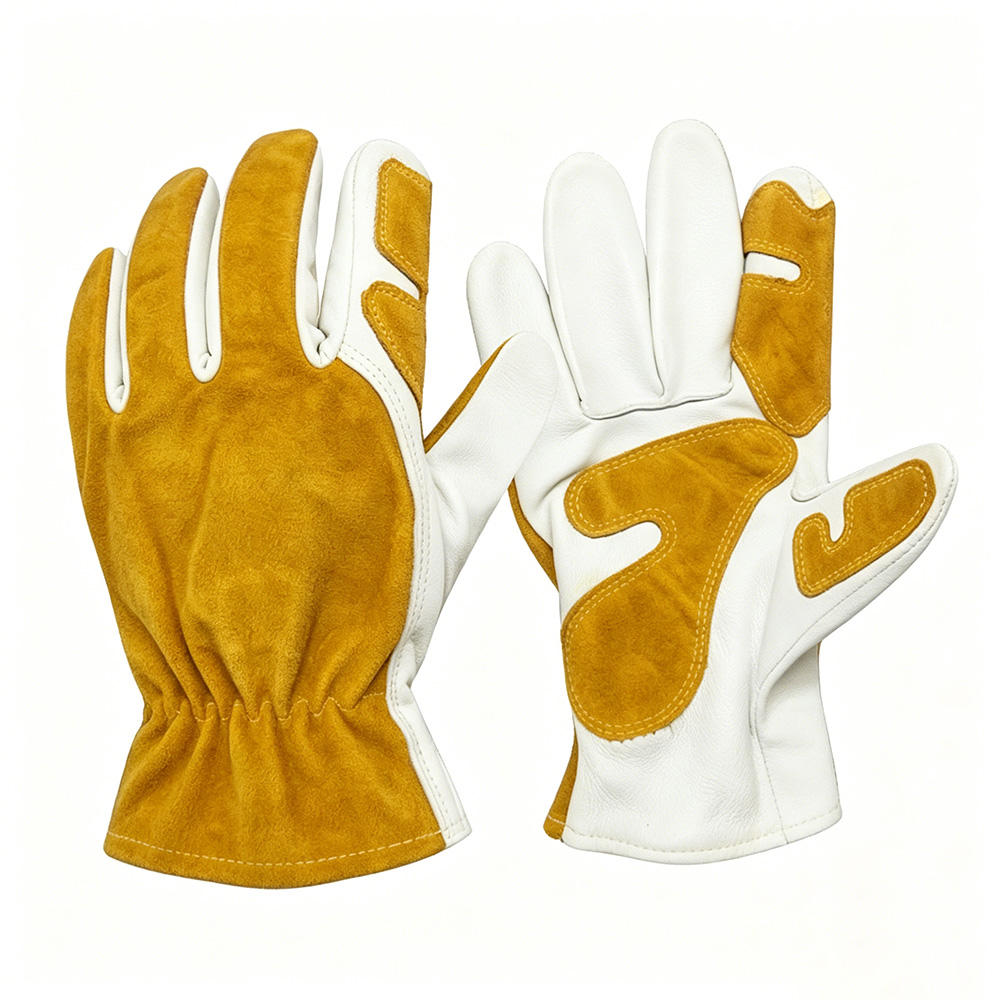 Welded leather gloves 0606011