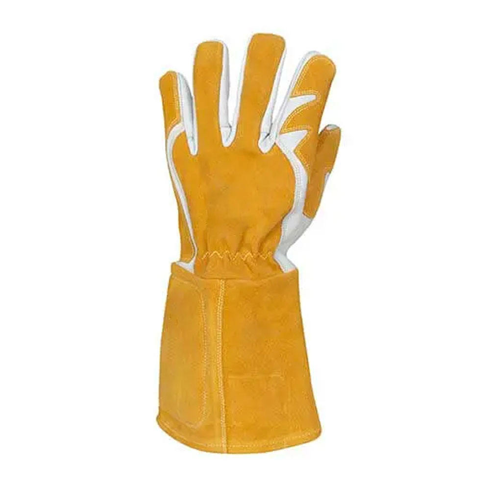 Welded leather gloves 0606011