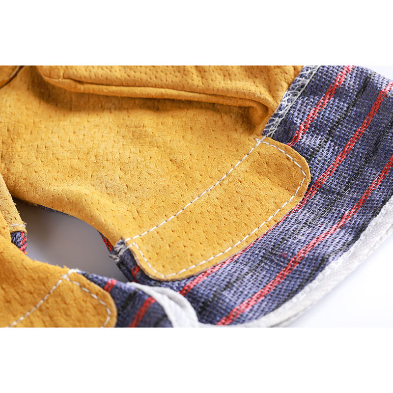 Welded leather gloves 0606012