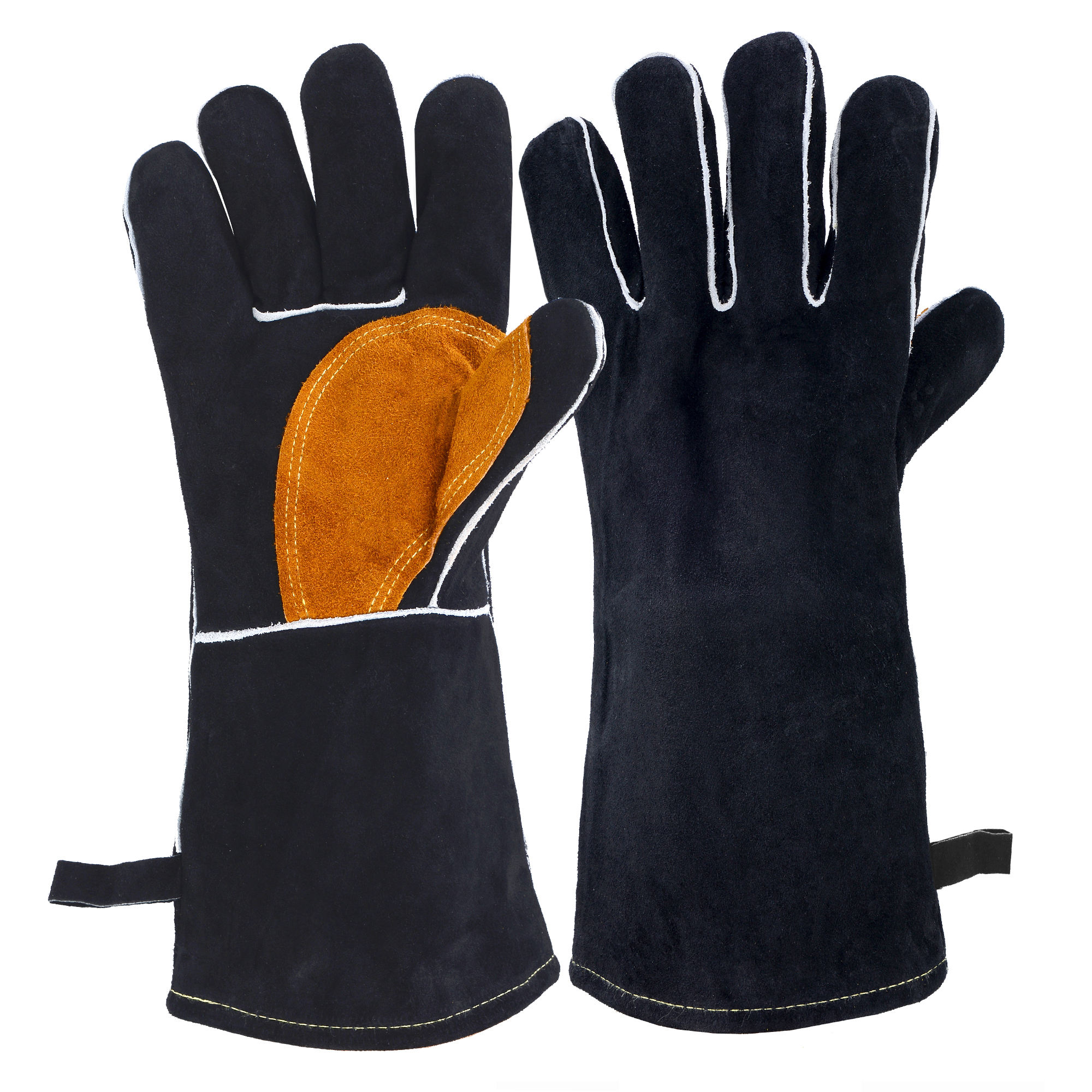 Welded leather gloves 0606013