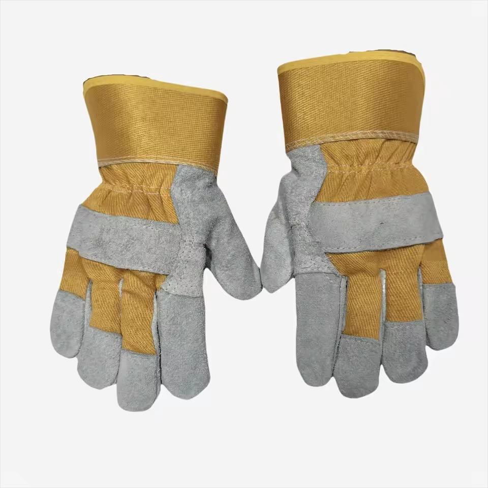 Welded leather gloves 0606015