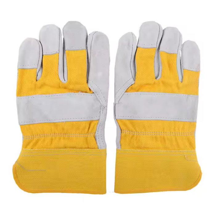Welded leather gloves 0606015