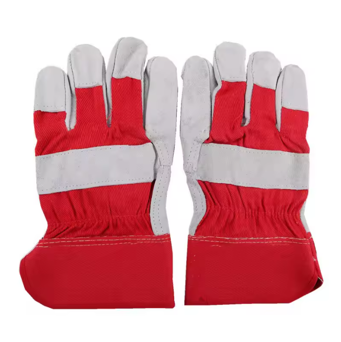 Welded leather gloves 0606015