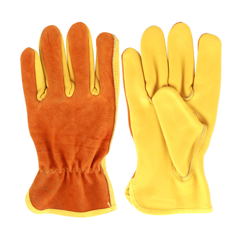 Welded leather gloves  0606001