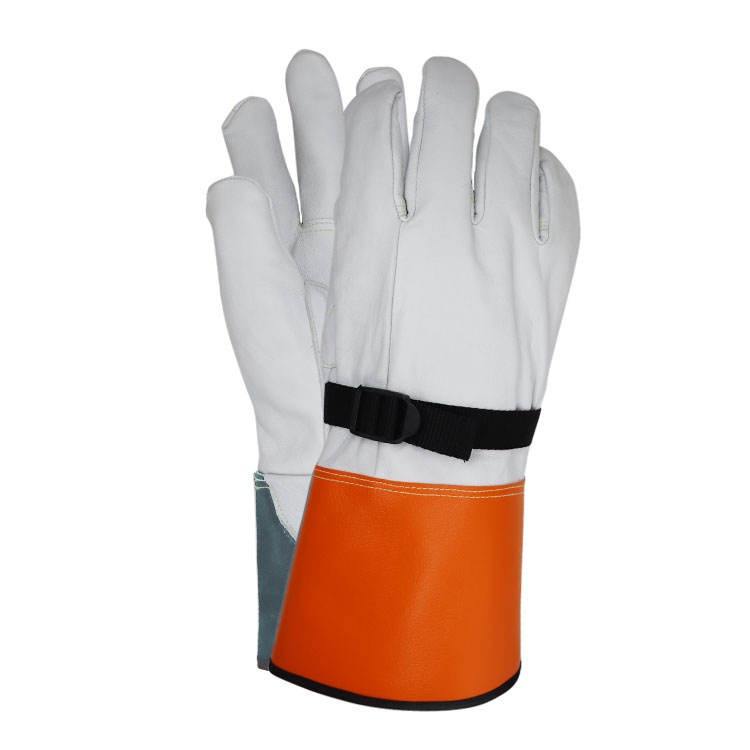 Welded leather gloves 0606016