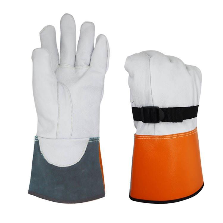 Welded leather gloves 0606016