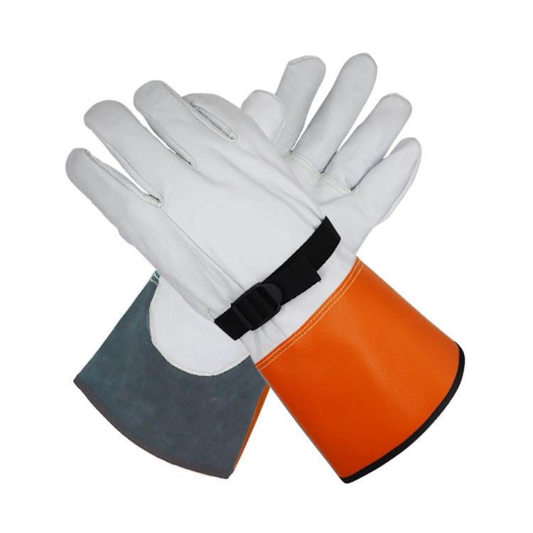 Welded leather gloves 0606016
