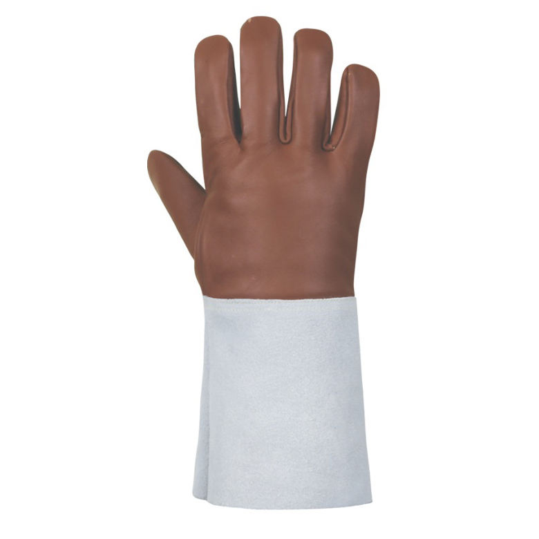 Welded leather gloves 0606017