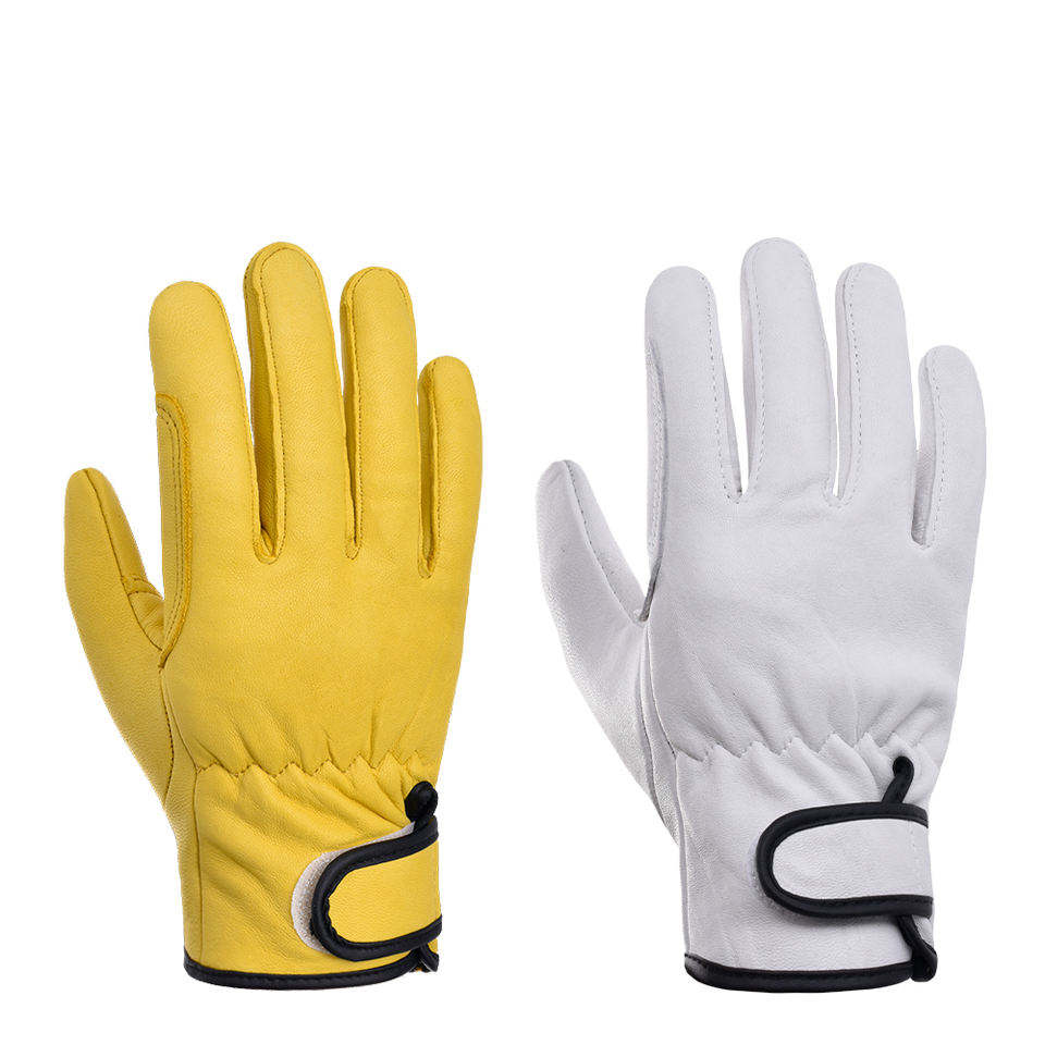 Welded leather gloves 0606019