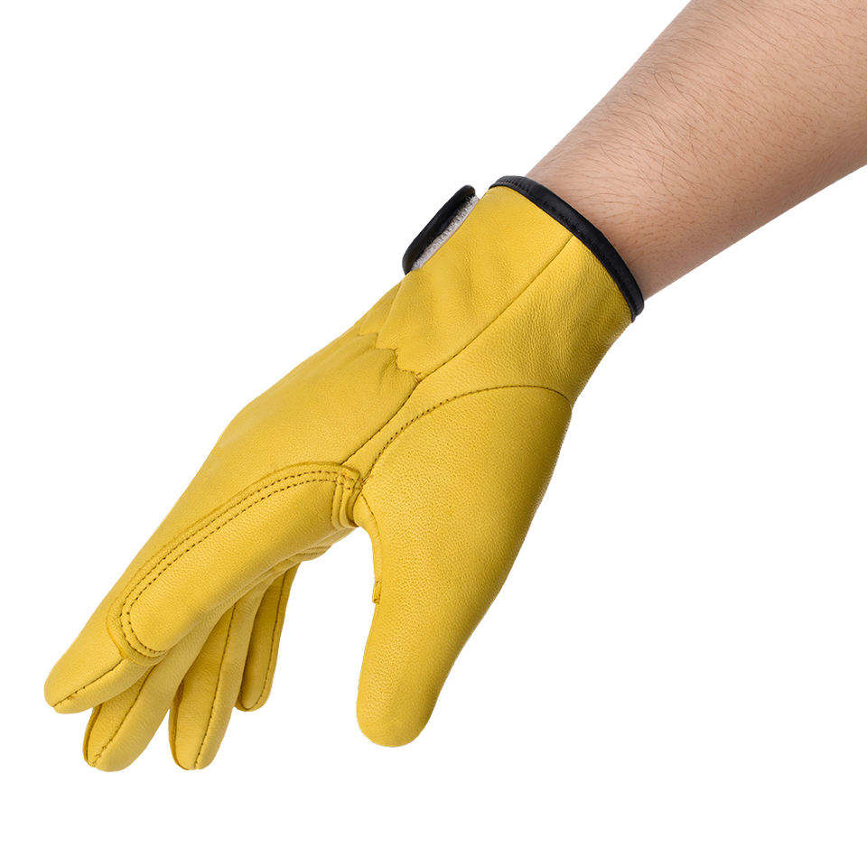 Welded leather gloves 0606019