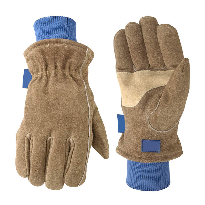 Welded leather gloves 0606021