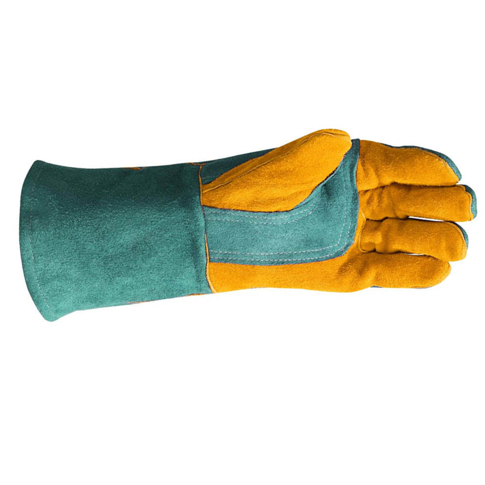 Welded leather gloves 0606022
