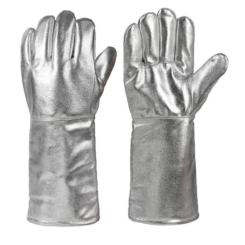 Welded leather gloves 0606023