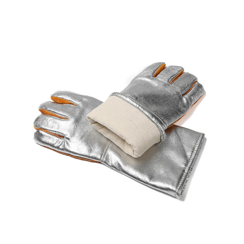 Welded leather gloves 0606023