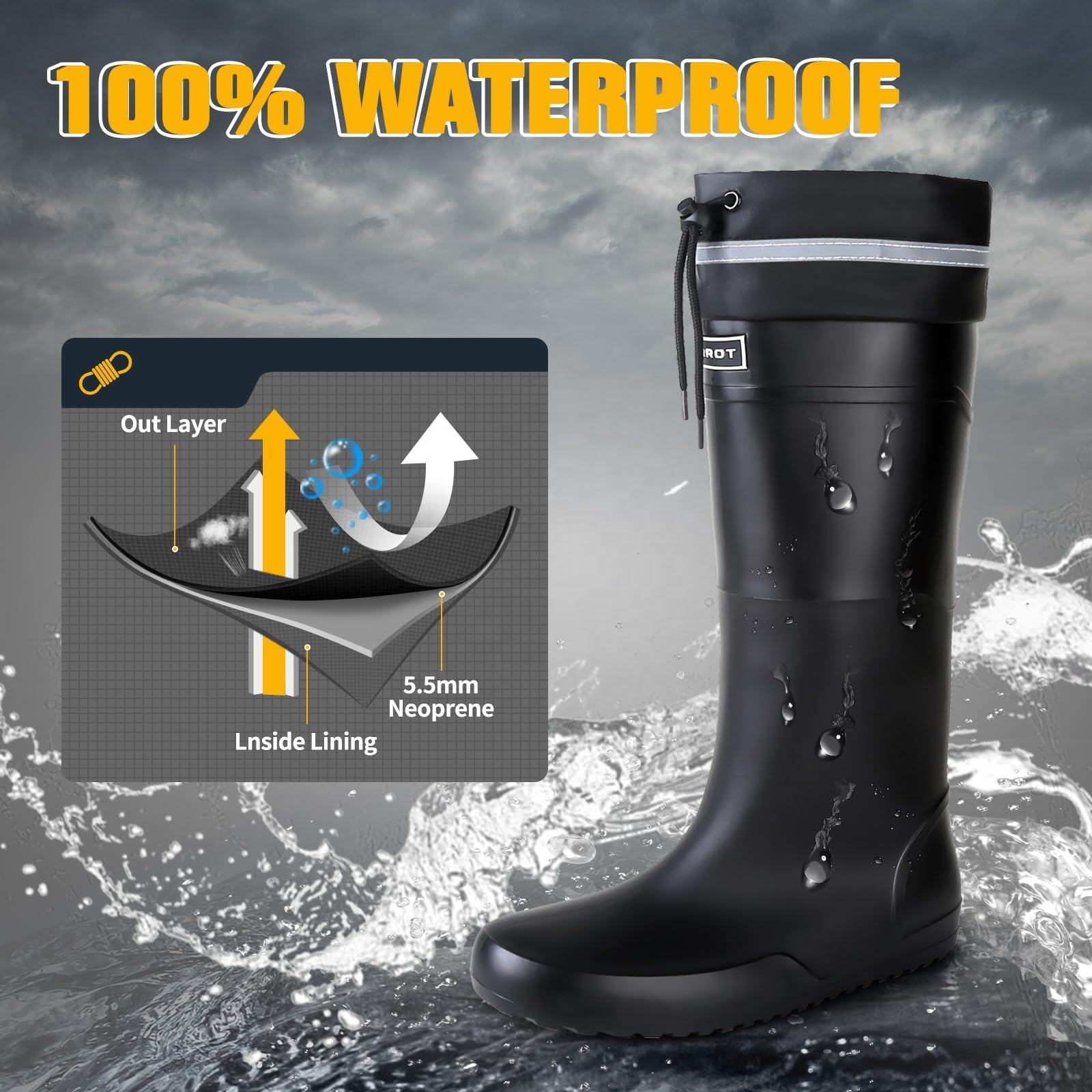 Safety rain boots 0704015