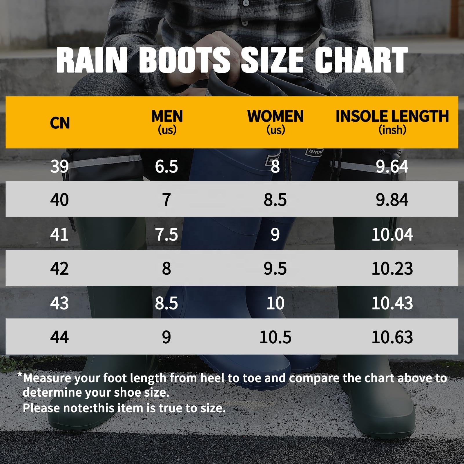 Safety rain boots 0704015
